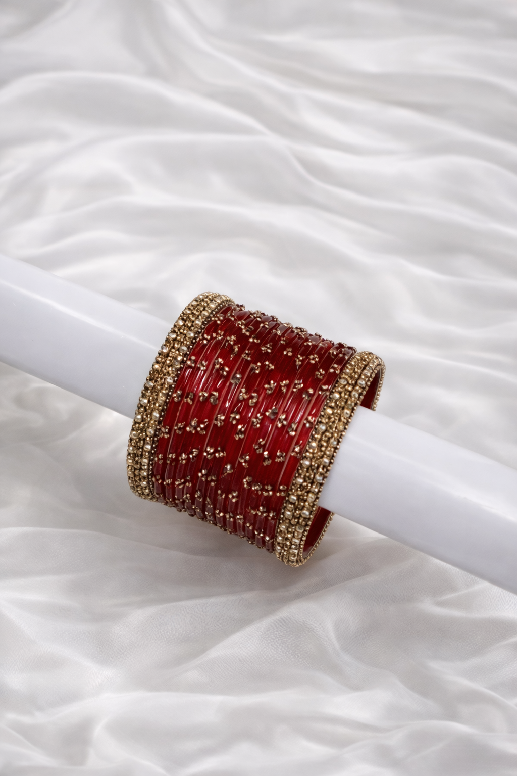 Sparkling glitter bangles set for women and girls perfect for matching with Eid outfits