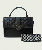 Black Diamond Crossbody Bag