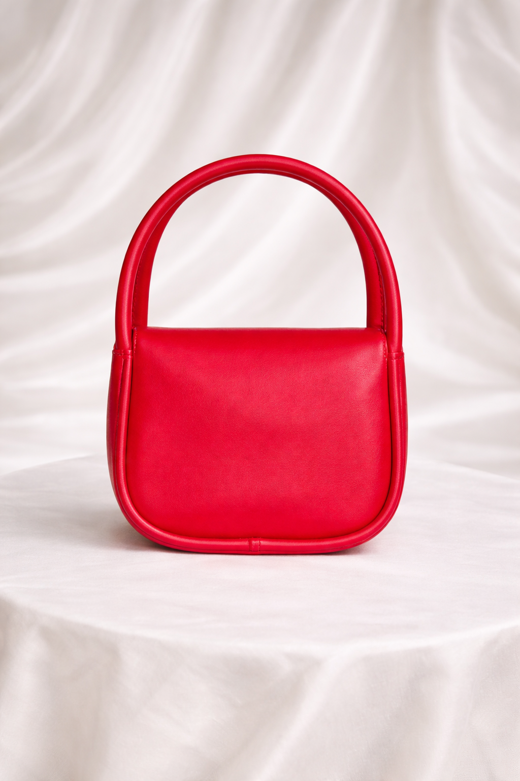 Branded handbag for baby girls with gold detailing and floral scarf in reasonable price