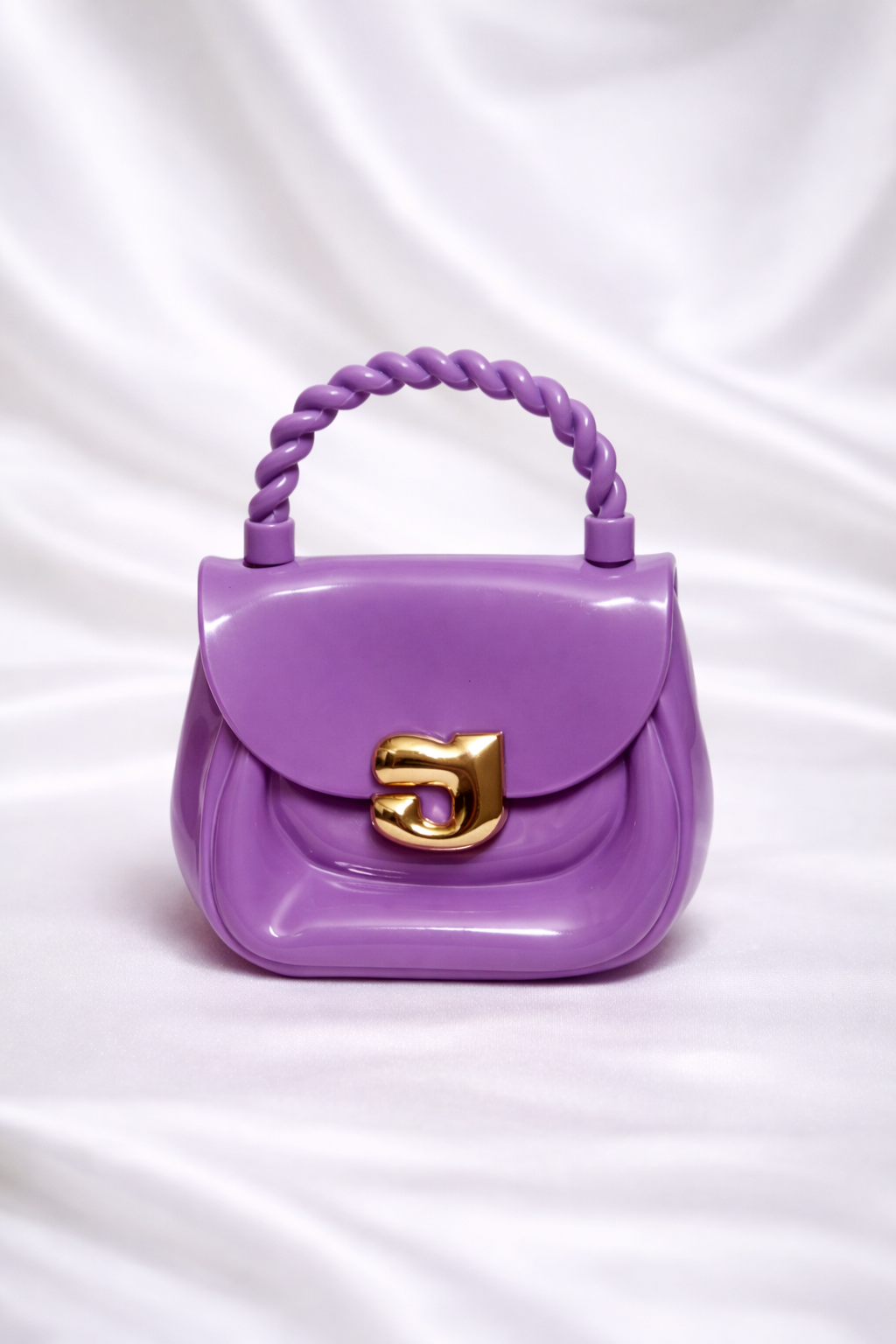 Soft touch silicon material mini kids purse handbag in pastel colors - Silslah Store Pakistan