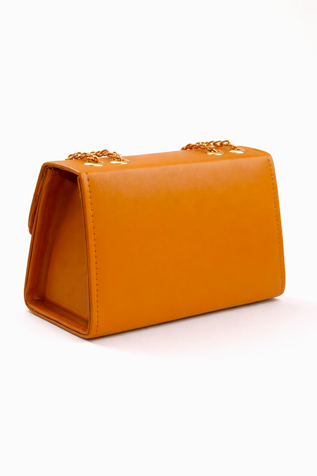 Elegant mustard amber purse for girls in Pakistan with refined gold details and sleek design perfect for special occasions - Silslah Store