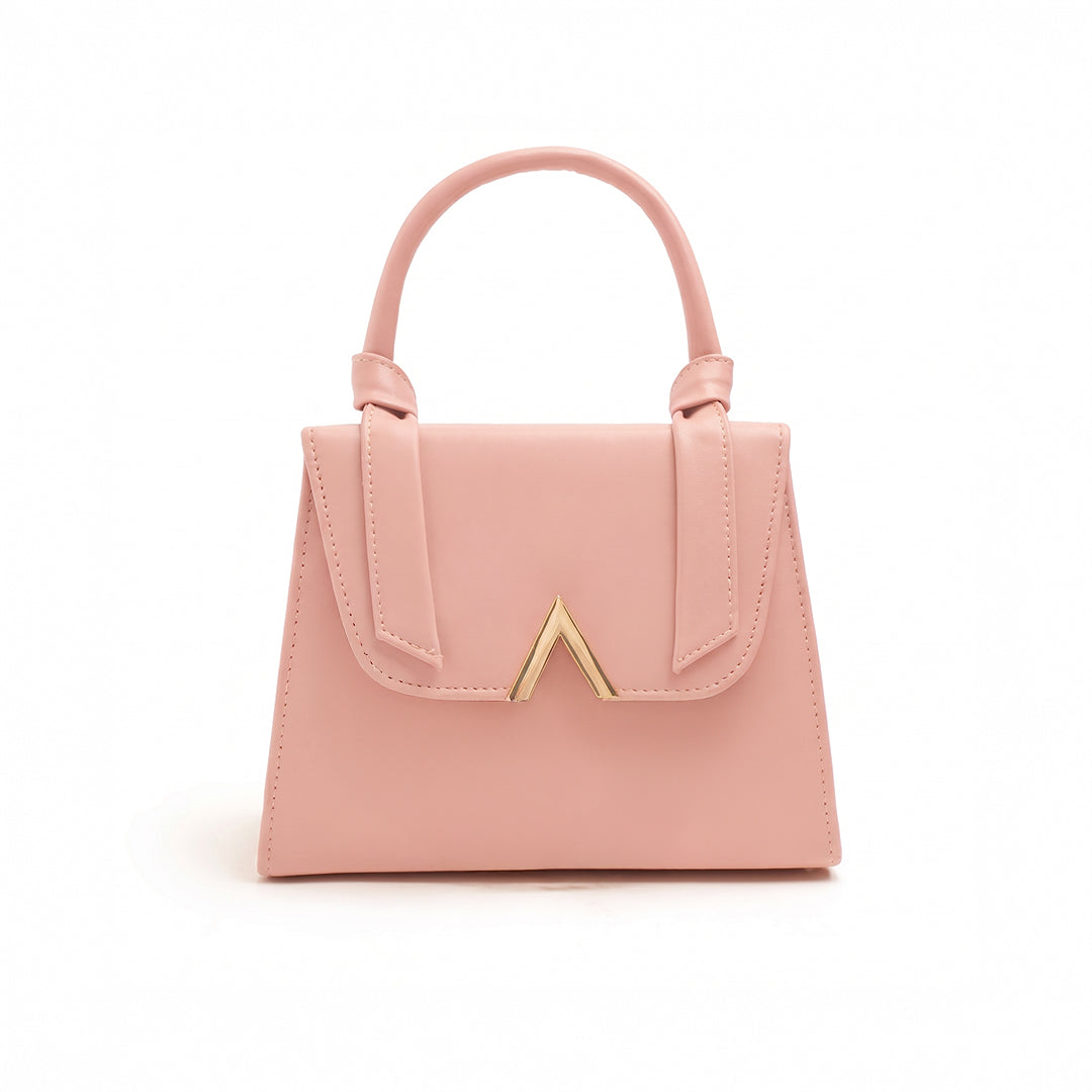 Silslah - Rosy Aura Knot Handle Handbag