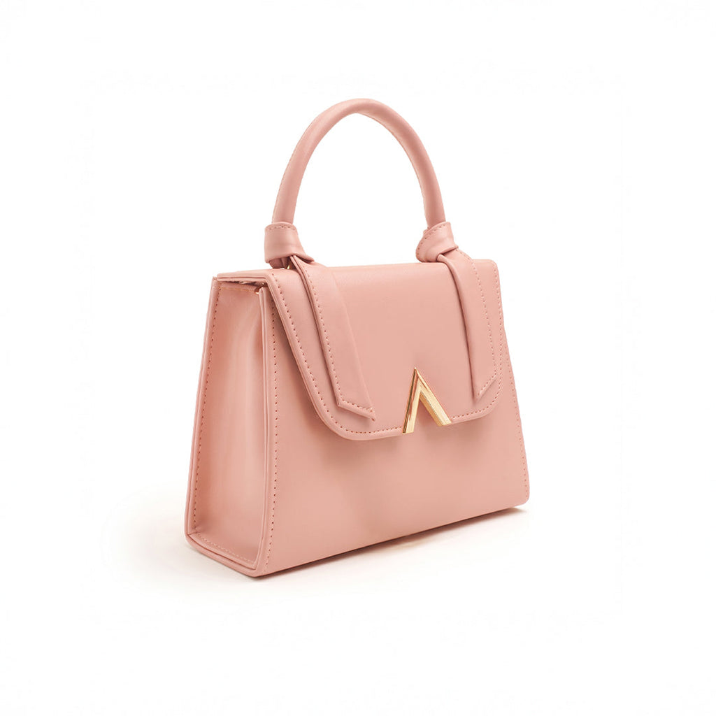 Silslah - Rosy Aura Knot Handle Handbag