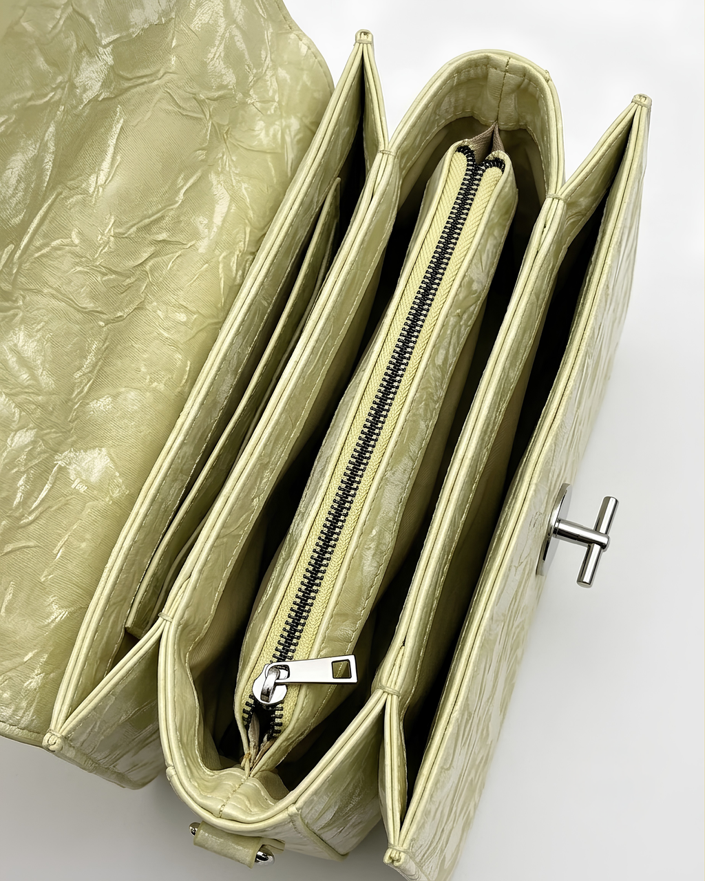 Silslah Soft Ivory Crossbody Bag