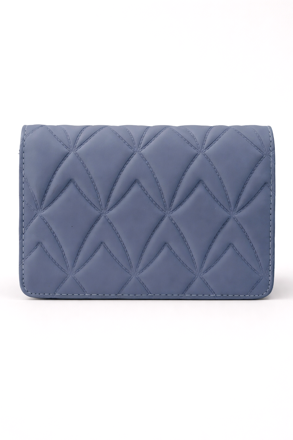 Trendy slate blue crossbody bag for girls in Pakistan featuring textured finish and compact design for casual outings - Reasonable bag