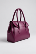The Classic Burgundy Tote Bag - Silslah