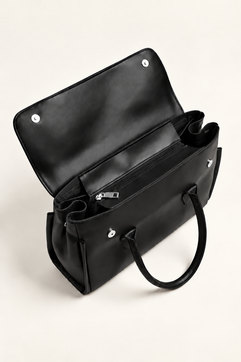 The Classic Black Tote Bag - Silslah