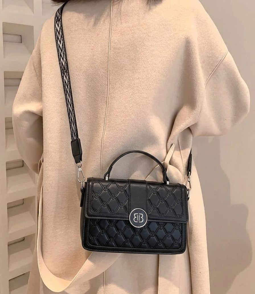 Black Diamond Crossbody Bag
